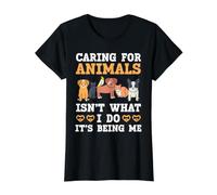 Prendre Soin des Animaux, ce n'est Pas ce Que Je Fais, C'est être Moi T-Shirt Graphique avec Valeur