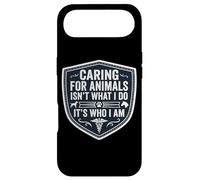 Prendre Soin des Animaux n'est Pas ce Que Je Fais C'est Qui Je suis vétérinaire Coque pour iPhone Air