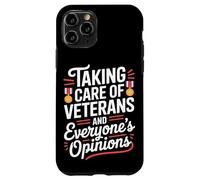 Prendre soin des vétérans et des opinions de tout le monde VA Nurse Coque pour iPhone 11 Pro