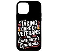 Prendre soin des vétérans et des opinions de tout le monde VA Nurse Coque pour iPhone 12 mini