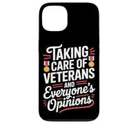 Prendre soin des vétérans et des opinions de tout le monde VA Nurse Coque pour iPhone 13