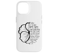 Prends mon joug sur toi Matthieu 11, verset 29 Coque pour iPhone 14