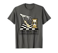 Prends Ton Temps. J'Ai de l'humour Noir Time Quote Halloween Funny T-Shirt