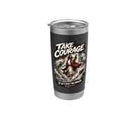 Prenez Courage, C'est Moi. N'ayez Pas Peur Gobelet isotherme en acier inoxydable double paroi
