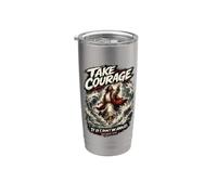 Prenez Courage, C'est Moi. N'ayez Pas Peur Gobelet isotherme en acier inoxydable double paroi