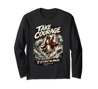 Prenez Courage, C'est Moi. N'ayez Pas Peur Manche Longue