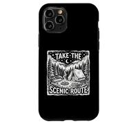 Prenez la Route panoramique du Camping en Plein air passionné de Nature Coque pour iPhone 11 Pro