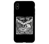 Prenez la Route panoramique du Camping en Plein air passionné de Nature Coque pour iPhone XS Max