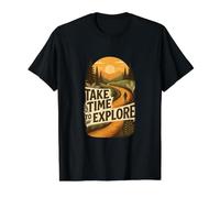 Prenez Le Temps d'explorer T-Shirt Graphique avec Valeur