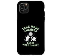 Prenez Plus de Chances Dansez Plus de Danses Danse Chat Coque pour iPhone 11 Pro Max