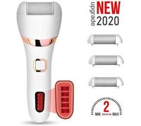 Prenez soin de vos pieds avec la Râpe Electrique Ponceuse Pour Pieds Anti-callosités de Wolady. Avec ses 3 têtes de roul Étiquette