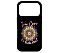 Prenez Soin de Votre Esprit Soins personnels Sensibilisation à la santé mentale Coque pour iPhone 17 Pro