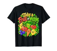 Prenez Un Fruit ou Un légume pour Manger sainement T-Shirt Graphique avec Valeur