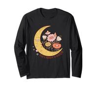 Prenez un moment pour respirer les fleurs de lune Manche Longue
