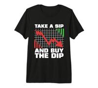 Prenez Une gorgée et Achetez la Crypto-Monnaie The Dip Loves Crypto Token T-Shirt Haut de Gamme