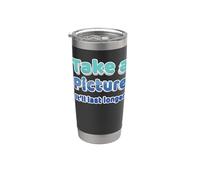 Prenez une photo, elle durera plus longtemps. Design pour les gros seins Gobelet isotherme en acier inoxydable double paroi