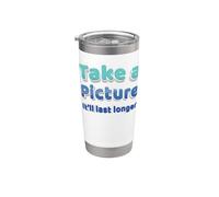 Prenez une photo, elle durera plus longtemps. Design pour les gros seins Gobelet isotherme en acier inoxydable double paroi