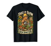 Prenez Votre Temps et cultivez avec Humour Capybara T-Shirt