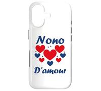 Prénom Arnaud Nono d'amour Bruno Surnom Nono Coque pour iPhone 17