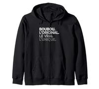 Prénom Boubou L'Original Le Vrai L'Unique Fête Des Pères Sweat à Capuche