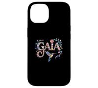 Prénom Floral Gaia personnalisé Fille réunion Mon Anniversaire Coque pour iPhone 14