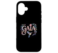 Prénom Floral Gaia personnalisé Fille réunion Mon Anniversaire Coque pour iPhone 16