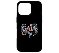 Prénom Floral Gaia personnalisé Fille réunion Mon Anniversaire Coque pour iPhone 16 Pro