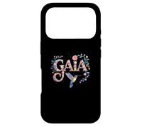 Prénom Floral Gaia personnalisé Fille réunion Mon Anniversaire Coque pour iPhone 17 Pro