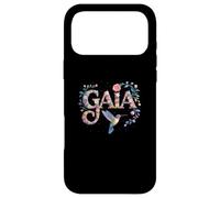 Prénom Floral Gaia personnalisé Fille réunion Mon Anniversaire Coque pour iPhone 17 Pro Max