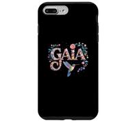 Prénom Floral Gaia personnalisé Fille réunion Mon Anniversaire Coque pour iPhone 7 Plus/8 Plus