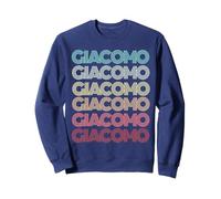 Prénom Giacomo Italien Garçon Italien Rétro Anniversaire Père Sweatshirt