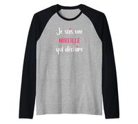 Prénom Mireille Qui déchire Humour Mireille Manche Raglan