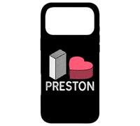 Prénom personnalisé I Love Preston Coque pour iPhone 17 Pro Max