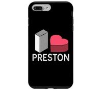 Prénom personnalisé I Love Preston Coque pour iPhone 7 Plus/8 Plus