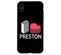 Prénom personnalisé I Love Preston Coque pour iPhone XS Max