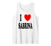 Prénom Sabrina I Love Sabrina Débardeur