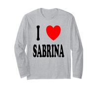 Prénom Sabrina I Love Sabrina Manche Longue