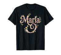 Prénom Sassy Maria Cottagecore Fille Sœur Personnalisé T-Shirt