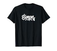 Prénom « Simon » en Tant Que Graffitis et Inscription « Street Art » T-Shirt