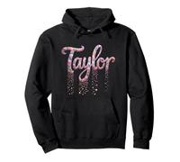 Prénom Taylor personnalisé pour Fille avec Inscription « Mom I Love Sister » Sweat à Capuche