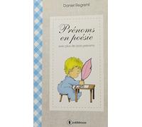 Prénoms en poesie avec plus de 2200 prénoms