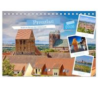 Prenzlau - Stadt im Herzen der Uckermark (Tischkalender 2026 DIN A5 quer), CALVENDO Monatskalender: Die Perle der Uckermark, festgehalten in eindrucksvollen Bildern.
