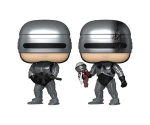 PREORDER MARCH 2026 ROBOCOP METALLIC PACK REGULAR + CHASE N° 1989 FUNKO POP