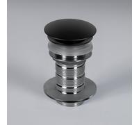 preotec Bonde à écoulement libre dotée d'un grand insert (raccourcissable) avec plaque de montage à combiner avec un plan de toilette, PR2500BM+PR1507XX,