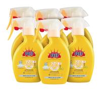 Prep Trigger Crème Solaire SPF30 30SPF avec Vitamine E et Glycérine Protection Solaire UVA et UVB Lot de 6 boîtes de 200 ml