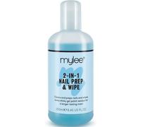 Prep + Wipe Nettoyant De Résidus De Vernis Semi-Permanent 250 Ml, Préparation & Après-Soin, Cleaner Dégraissant Vernis Gel Uv Led, Multi-Usage Pour Assainir L'ongle & Éliminer Le Collant