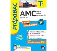 Prépabac - AMC (Anglais monde contemporain) Tle générale (spécialité) - Bac 2027: cours, méthodes & sujets corrigés (programme de Terminale)