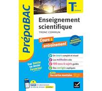 Prépabac - Enseignement scientifique Tle générale - Bac 2025: cours, méthodes & entraînement (programme de Terminale)