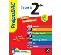 Prépabac - Le tout-en-un 2de (toutes les matières) - 2025-2026: tout le programme de Seconde