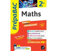 Prépabac – Maths 2de : cours, méthodes et entraînement (programme de Seconde) – Hatier